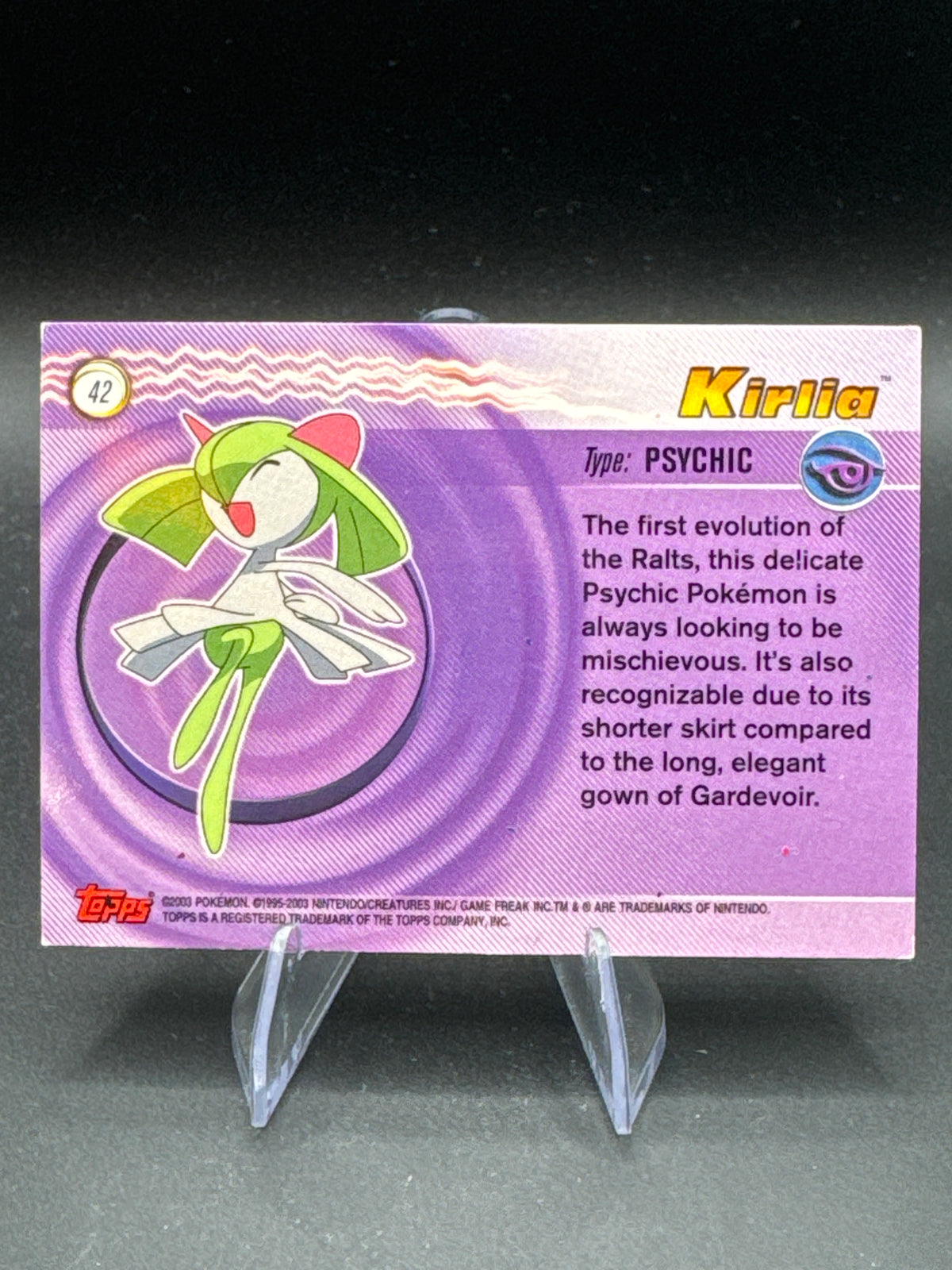 Pokémon TCG: 2003 Topps Kirlia 42 - Pokémon Advanced