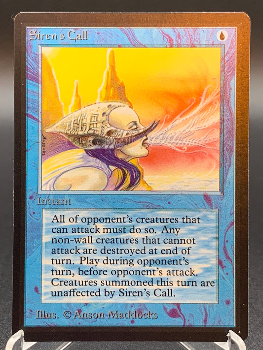MTG TCG: Siren's Call LEB: Beta Edition