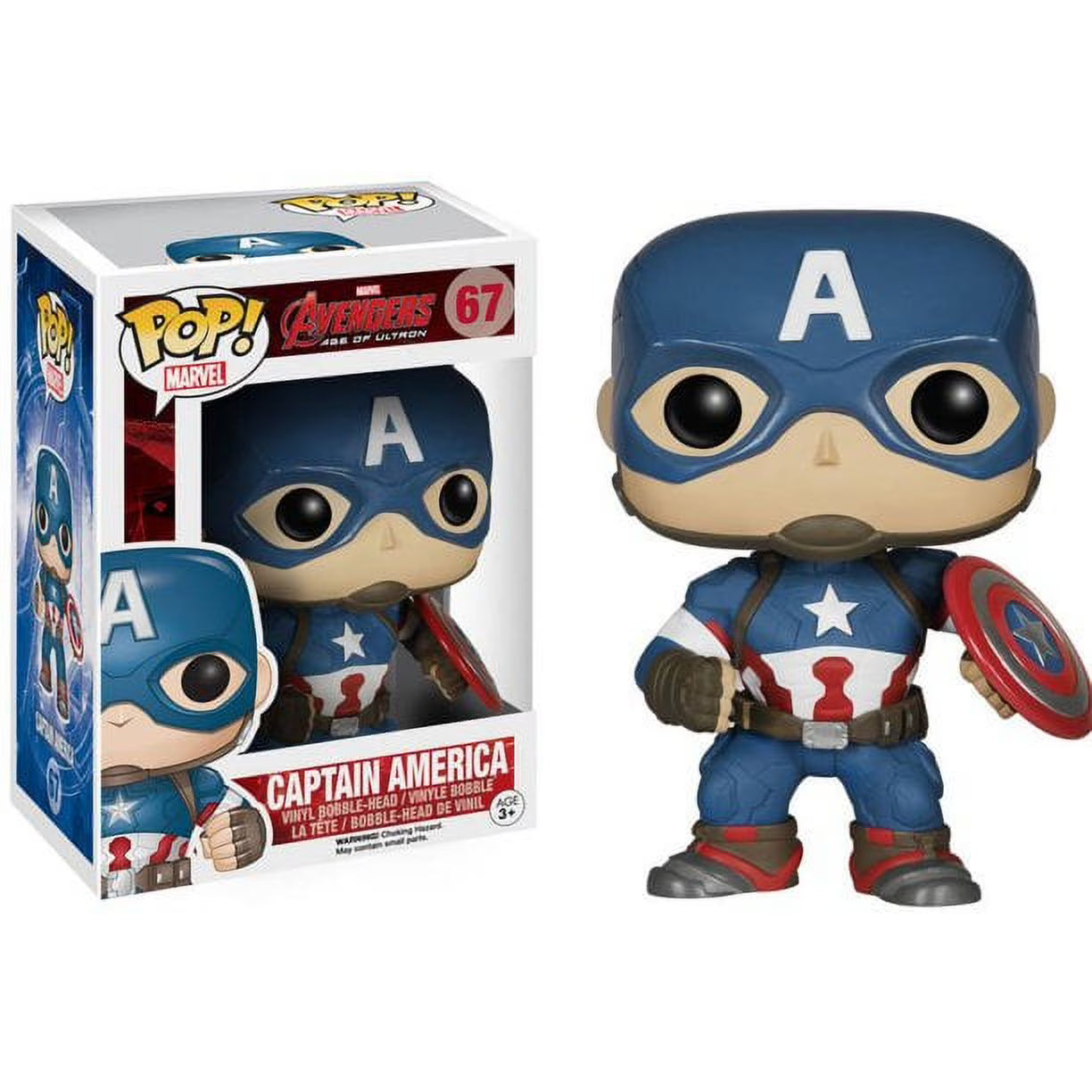 Funko PoP! Marvel: Avengers Age of Ultron - Captain America 67