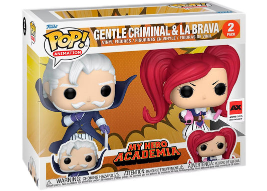 Funko PoP! My Hero Academia: Gentle Criminal & La Brava ( 2022 Anime Expo Exclusive)
