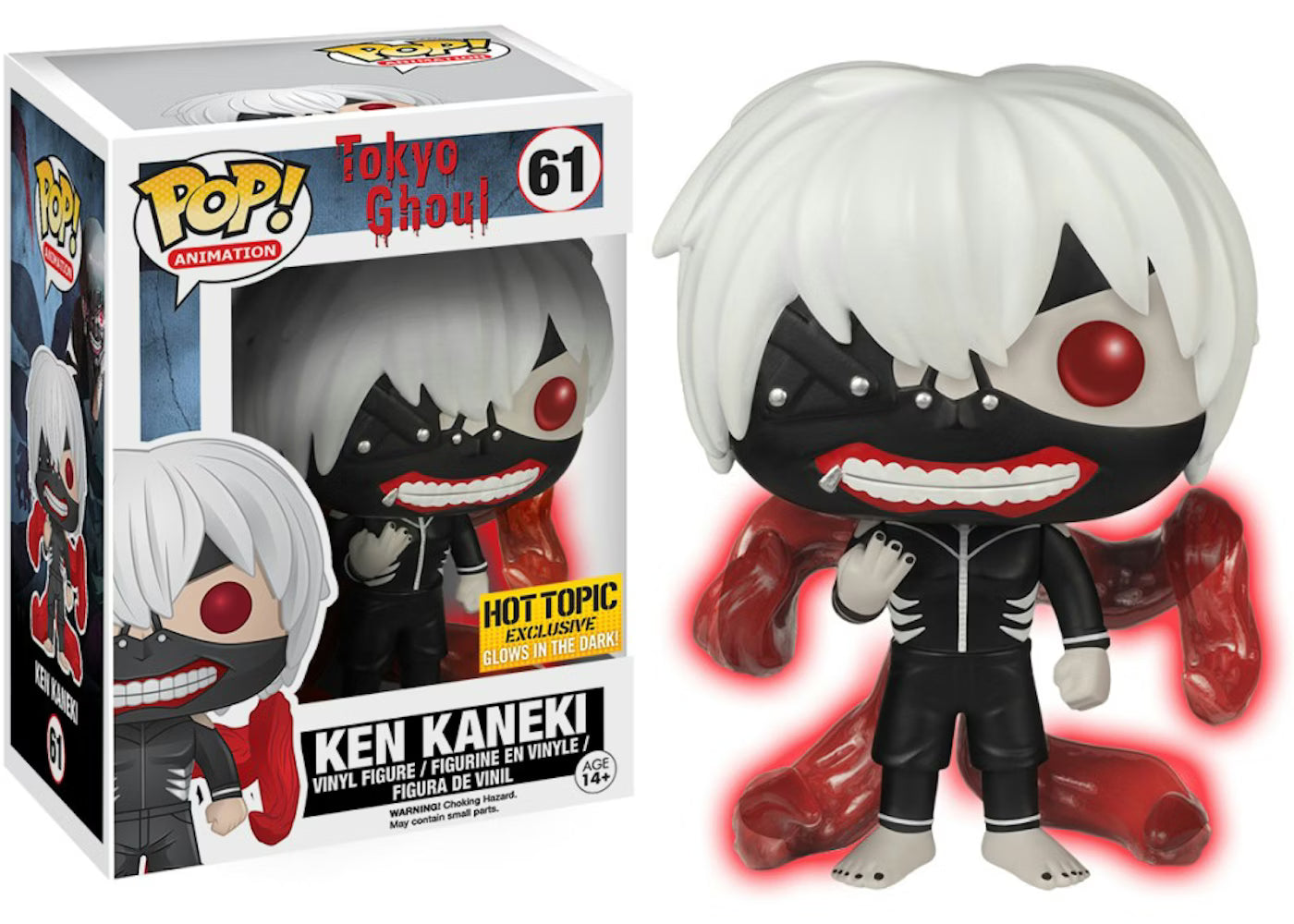 Funko POP!: Tokyo Ghoul - Ken Kaneki 61 (Hot Topic Exclusive)