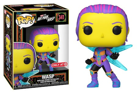 Funko PoP! Marvel: Wasp (Ant-Man and The Wasp)(Blacklight) 341 (Target Exclusive)