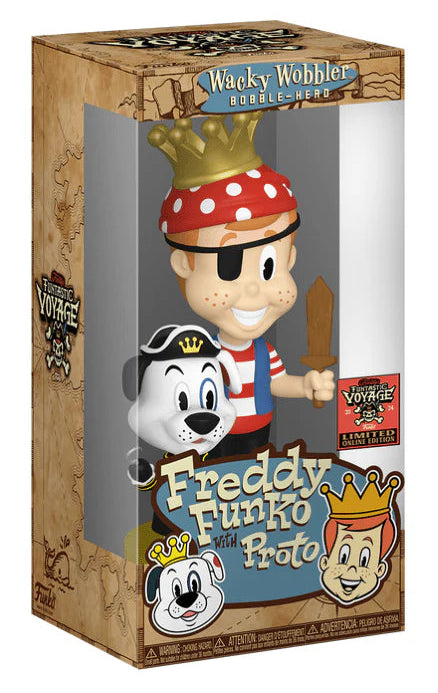 Funko PoP! Bobble-Head: Freddy Funko with Proto (2024 Funtastic Voyage Limited Online Edition)