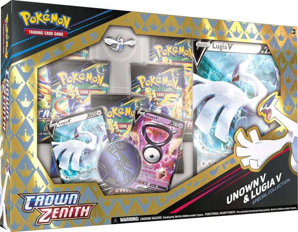 Pokémon TCG: Crown Zenith - Special Collection - Unown V & Lugia V