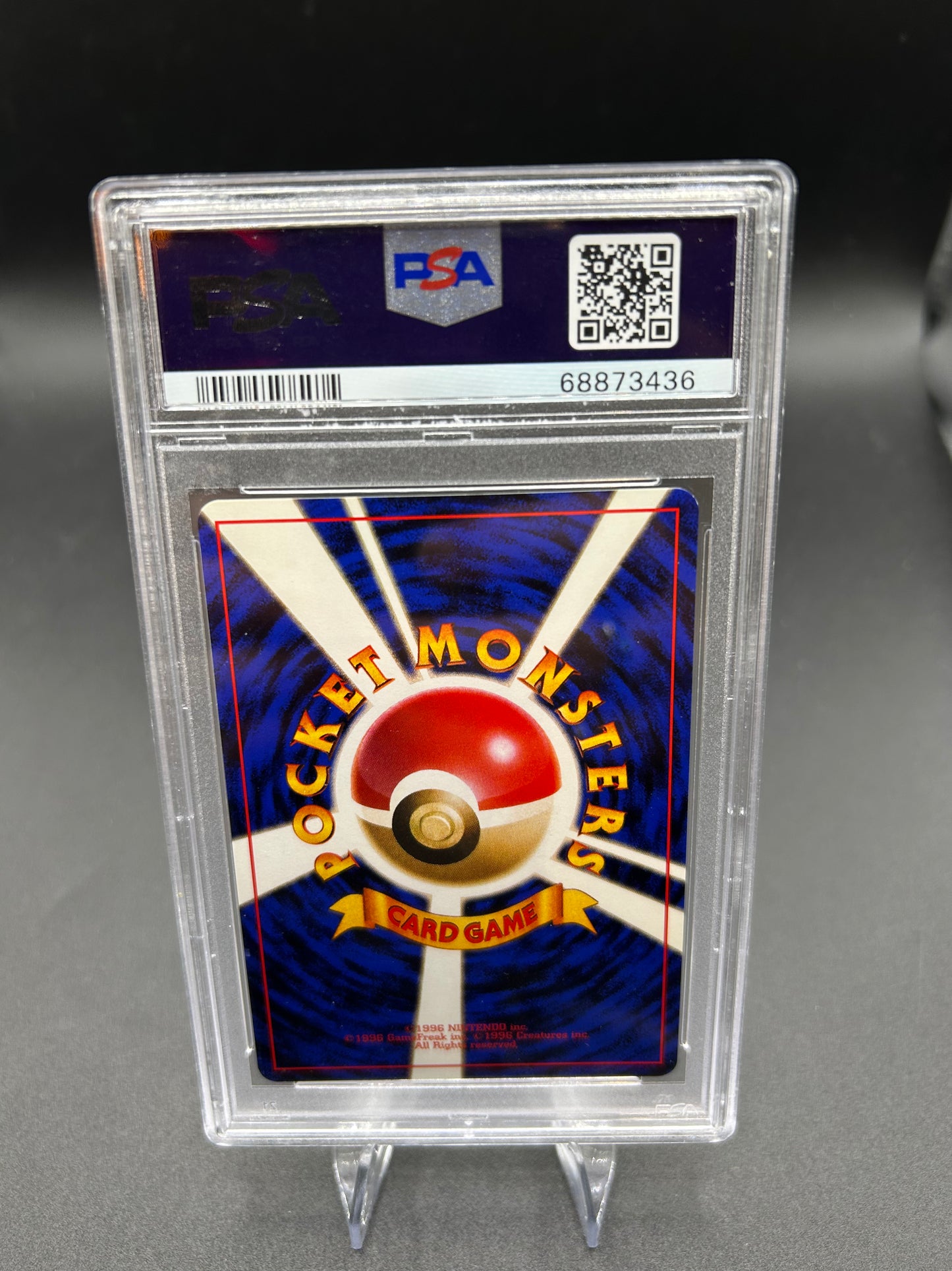 PSA 9 Pokémon TCG: 1997 Japanese P.M Dark Dugtrio - #51 - Rocket