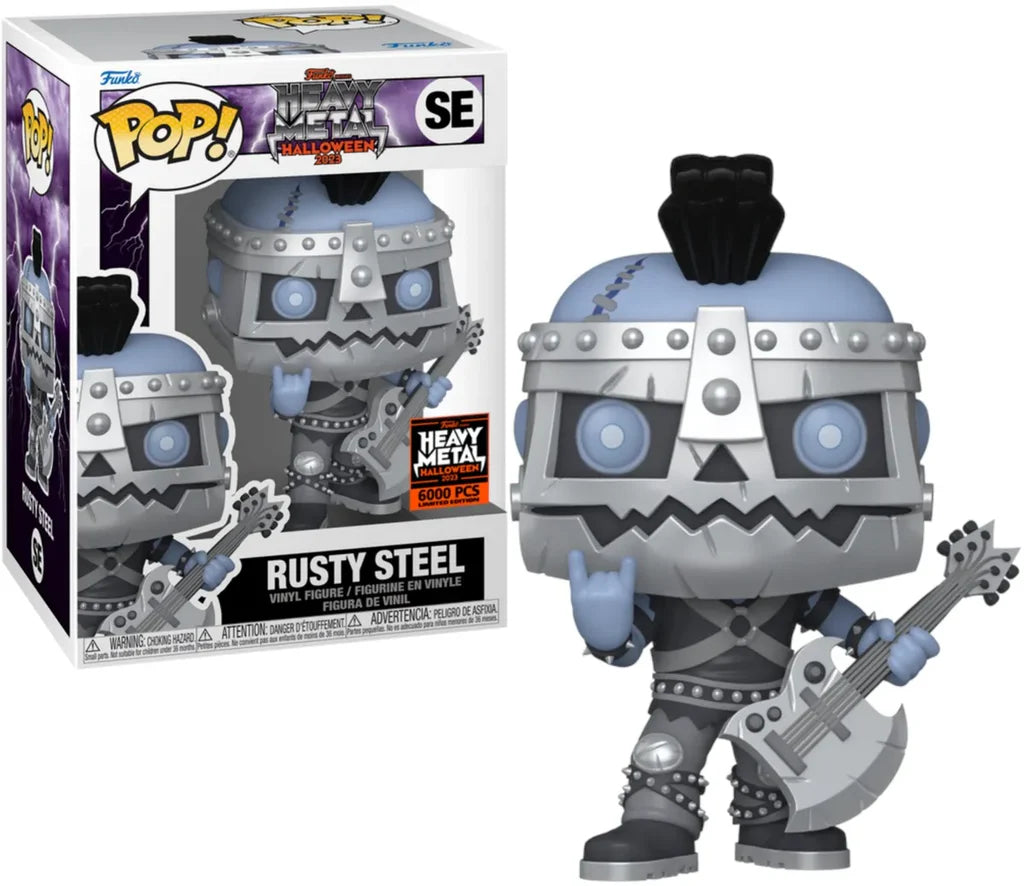 Funko PoP! Heavy Metal Halloween 2023 Rusty Steel SE (Heavy Metal Halloween 2023 6000 PCS Limited Edition)