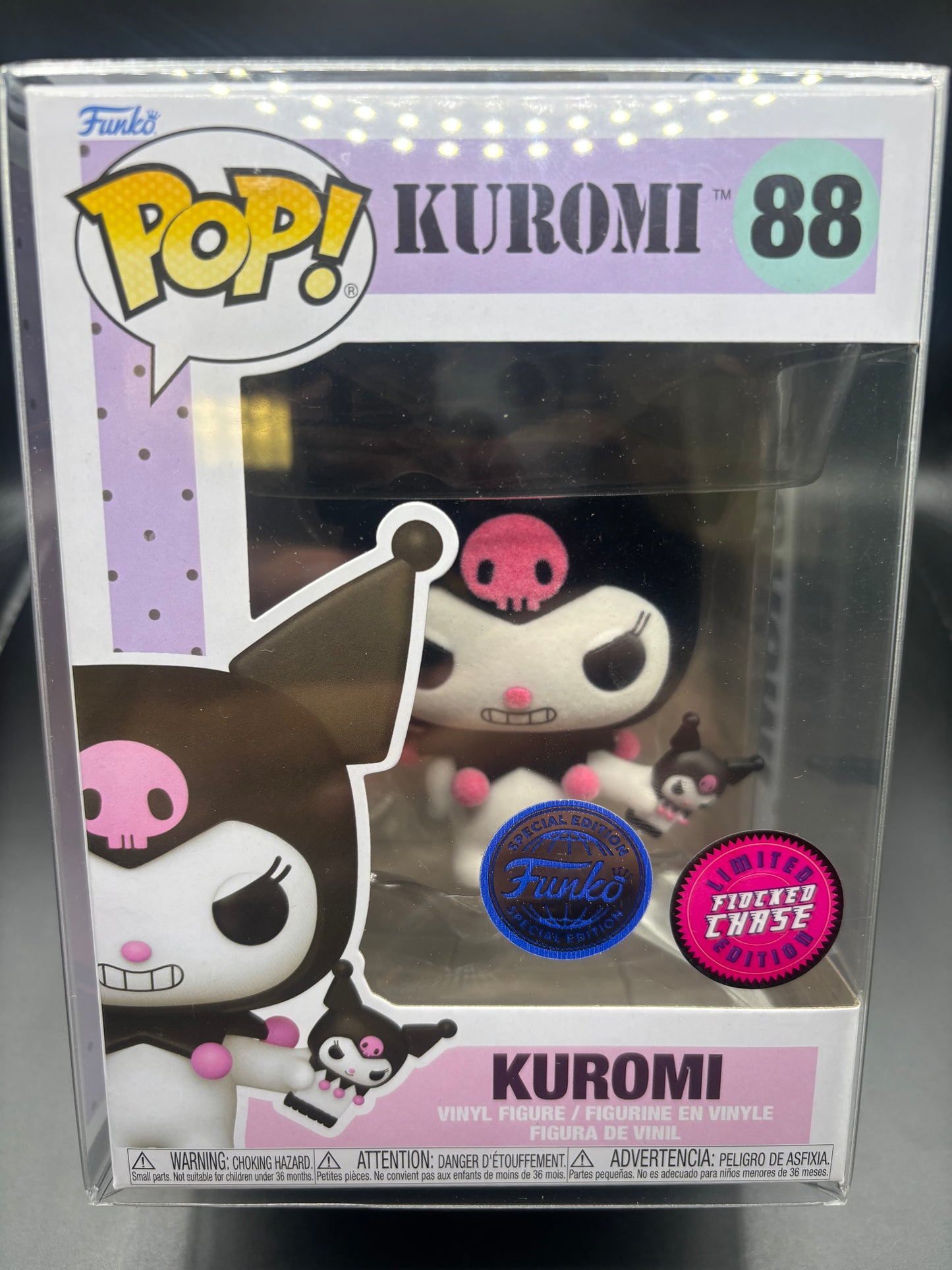 Funko Pop! Hello Kitty Kuromi #88 Limited Edition Flocked Chase Special Edition