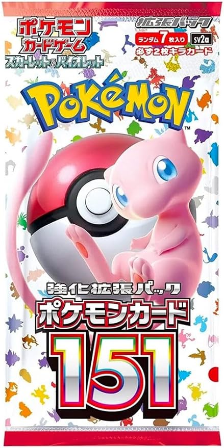 Pokémon TCG: Japanese - Scarlet & Violet - 151 SV2a - Booster Pack