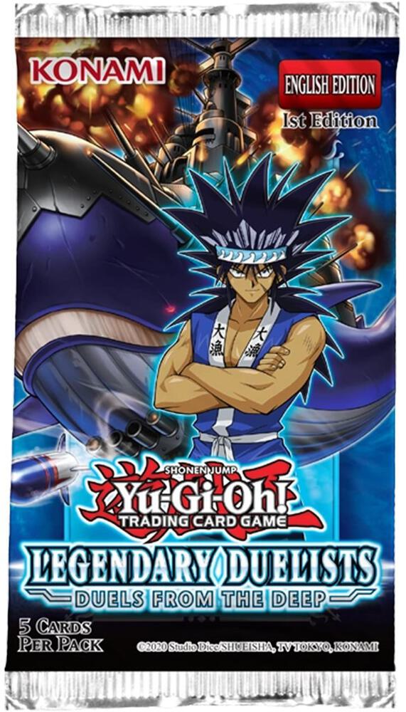 speed duel booster box Yu Gi Oh! TCG: Legendary Duelists: Duels From the Deep Booster Pack [1 –  Epic Trading Collectibles
