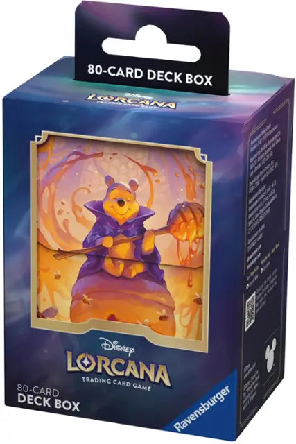 Disney Lorcana: Deck Box Winnie the Pooh Epic Trading Collectibles Disney Lorcana: Deck Box Winnie the Pooh Epic Trading Collectibles