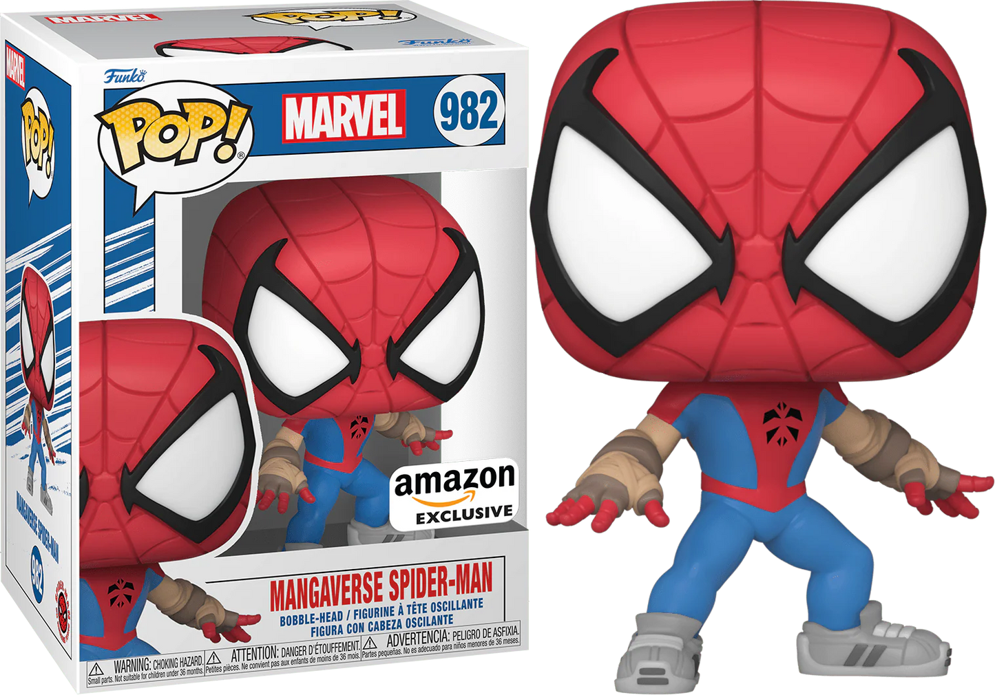 Funko PoP! Marvel: Mangaverse Spider-Man 982 (Amazon Exclusive)