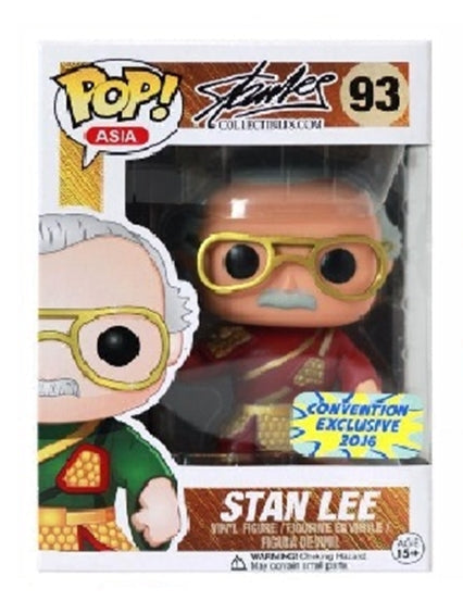 Funko PoP! Marvel: Stan Lee ( (Asia Stanleecollectibles.com) 93 (Convention Exclusive 2016