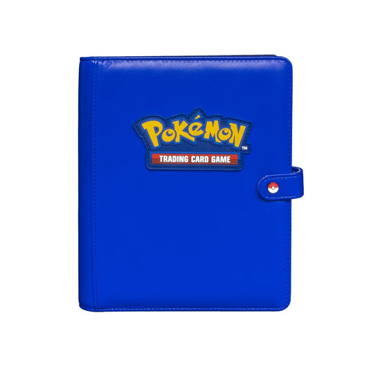 Ultra Pro: Pokemon - Premium Blue 4-Pocket Snap Binder