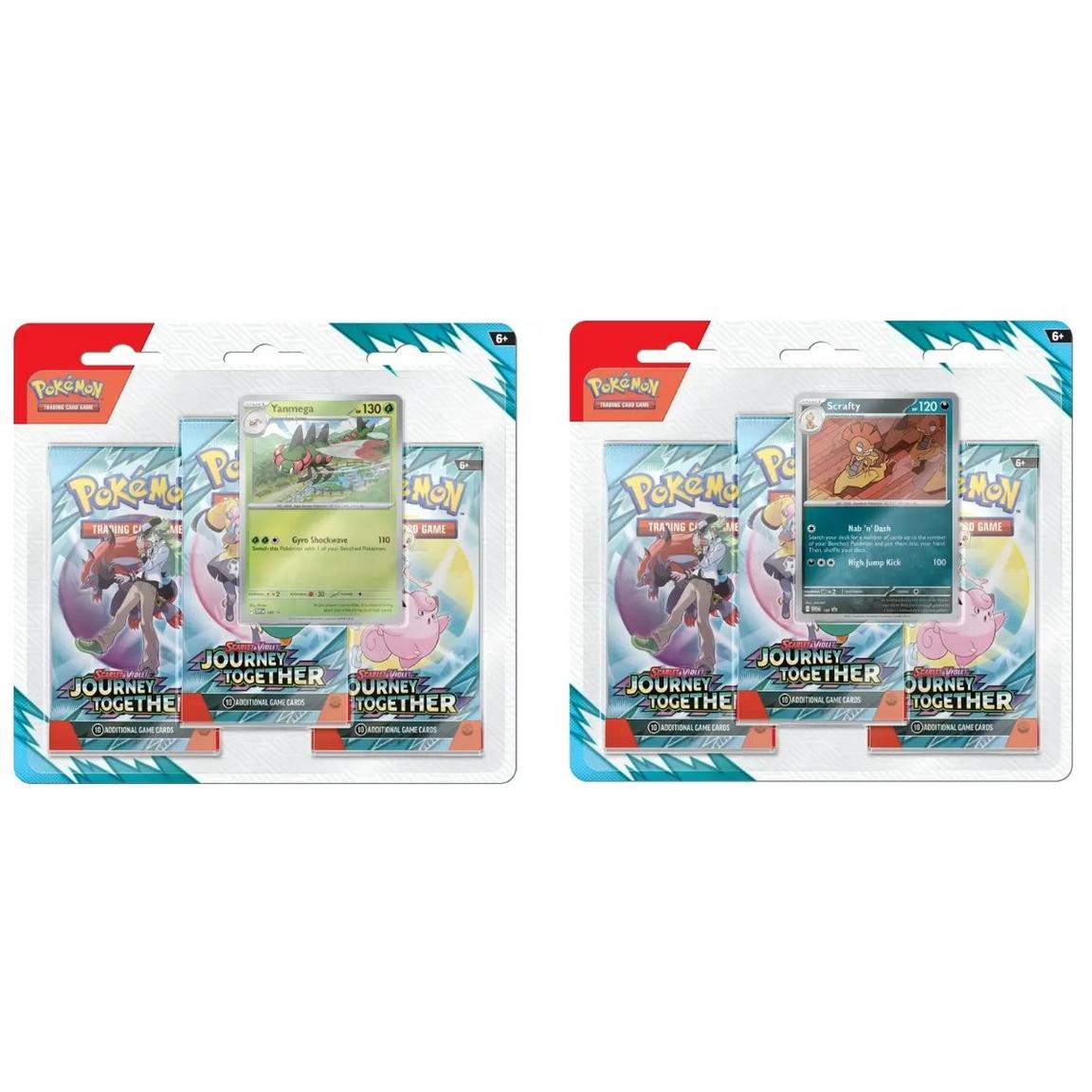Pokémon TCG: Scarlet & Violet - Journey Together - 3 Pack Blister