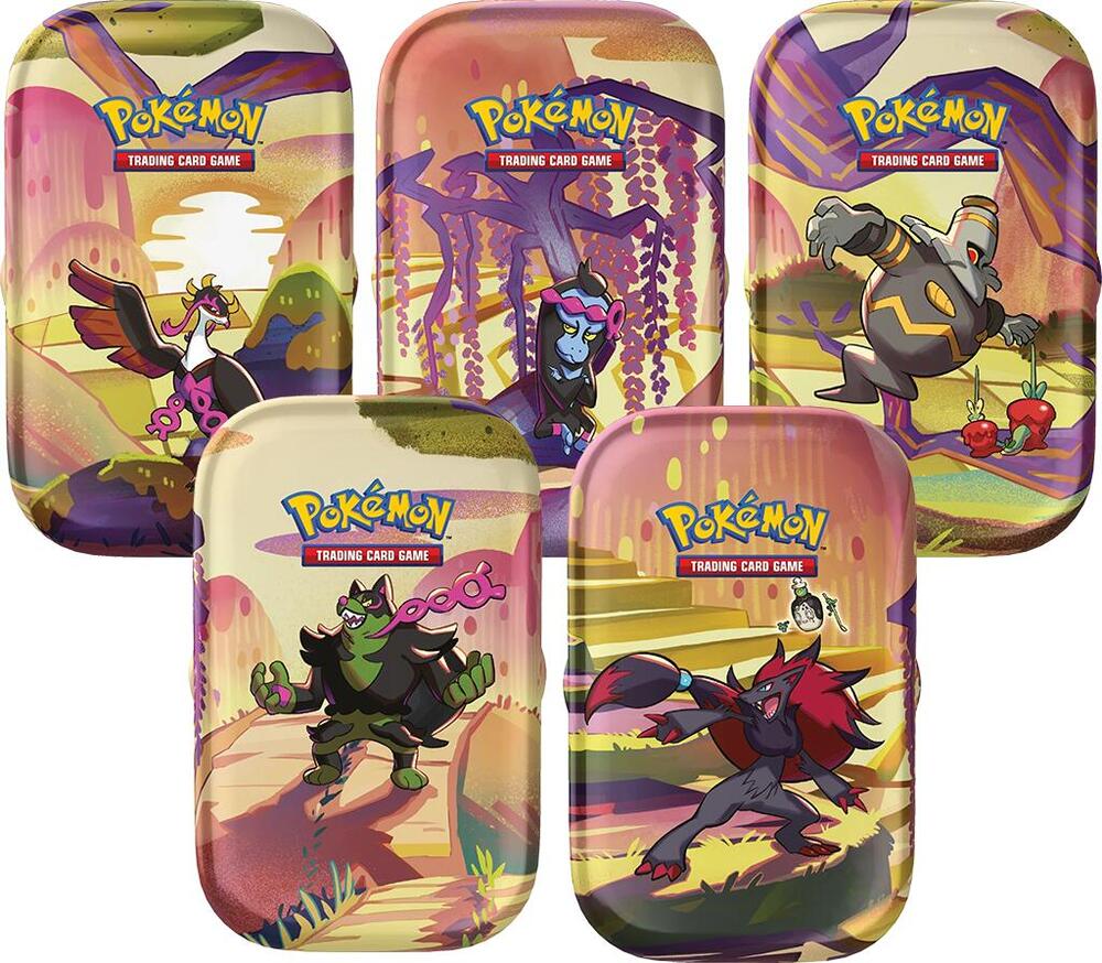Pokémon TCG: Scarlet & Violet Shrouded Fable Mini Tin (Styles May Vary)