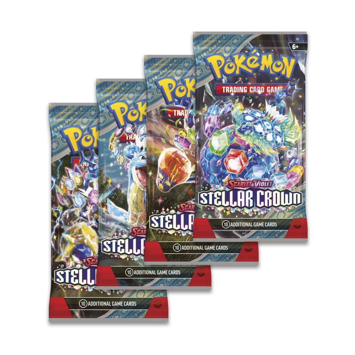 Pokémon TCG: Scarlet & Violet Stellar Crown Booster Pack (Style May Vary)