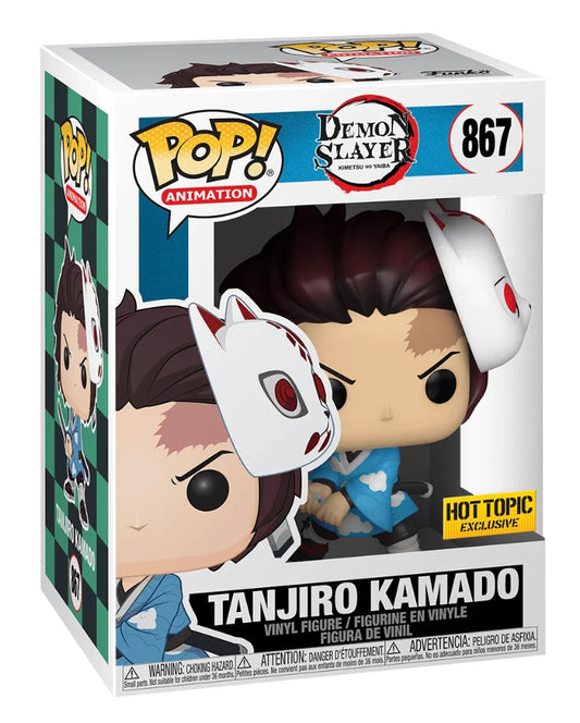 Funko PoP! Demon Slayer: Tanjiro Kamado 867 (Hot Topic Exclusive)