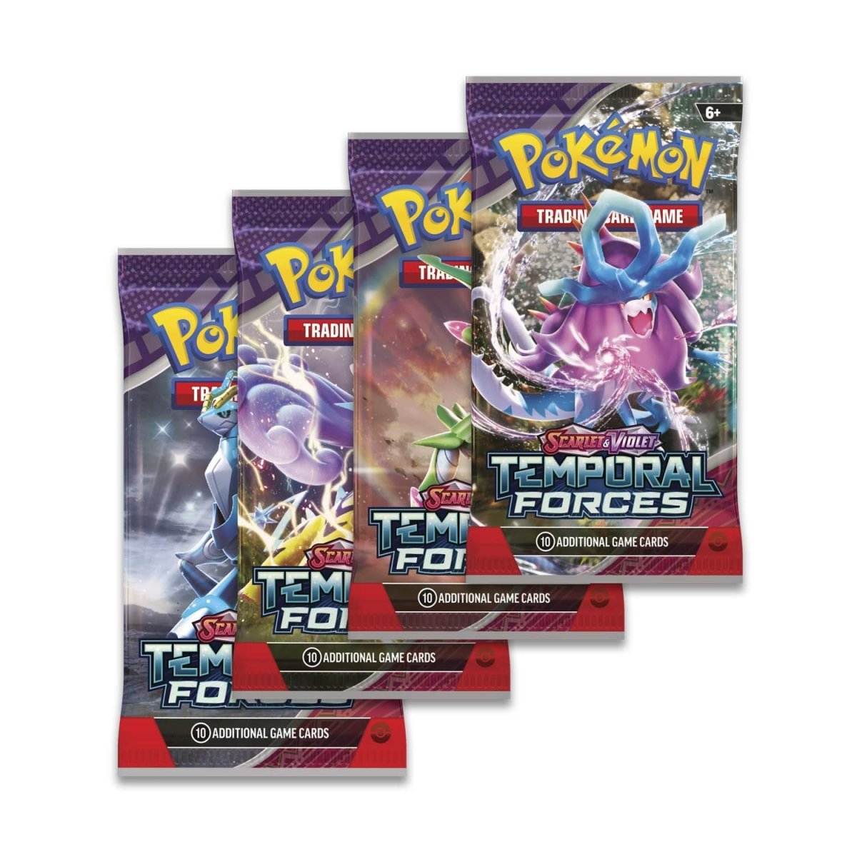 Pokmon TCG: Scarlet & Violet - Temporal Forces - Booster Pack Epic Trading Collectibles Pokmon TCG: Scarlet & Violet - Temporal Forces - Booster Pack Epic Trading Collectibles