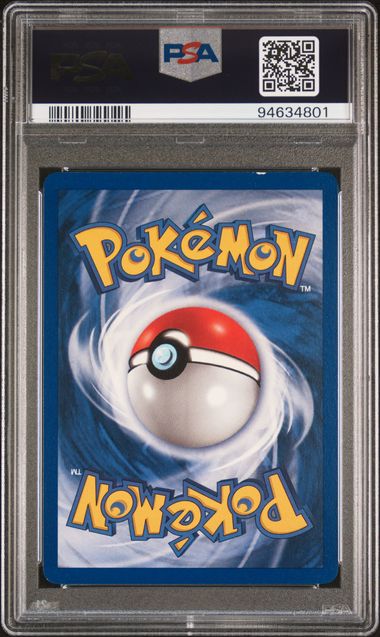 PSA 8 Pokémon TCG: 1999 Machop 52/102 Base Set 1st Edition Shadowless