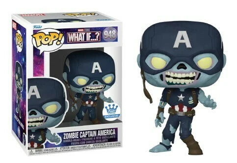 Funko PoP! Marvel: What If...? - Zombie Captain America 948 (Funko Exclusive)