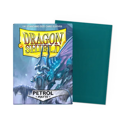 Dragon Shield Outer Sleeves Standard Matte - Petrol (100CT)