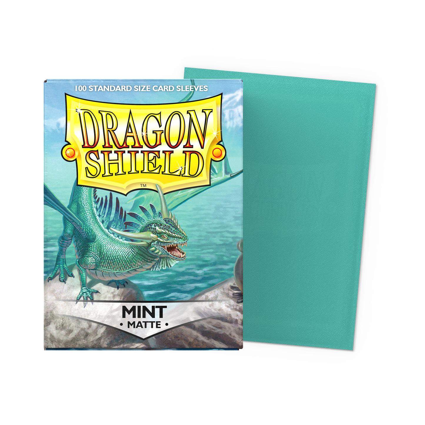 Dragon Shield Outer Sleeves Standard Matte - Mint (100CT)
