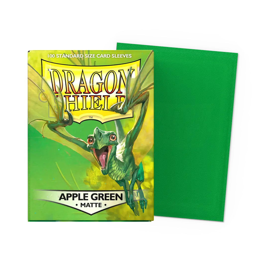Dragon Shield Outer Sleeves Standard Matte - Apple Green (100CT)