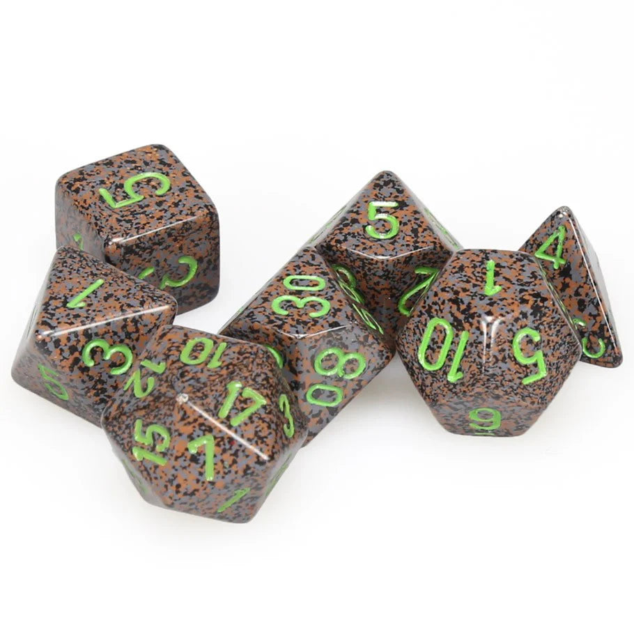 Chessex: Dice Speckled Earth 7 Dice Set