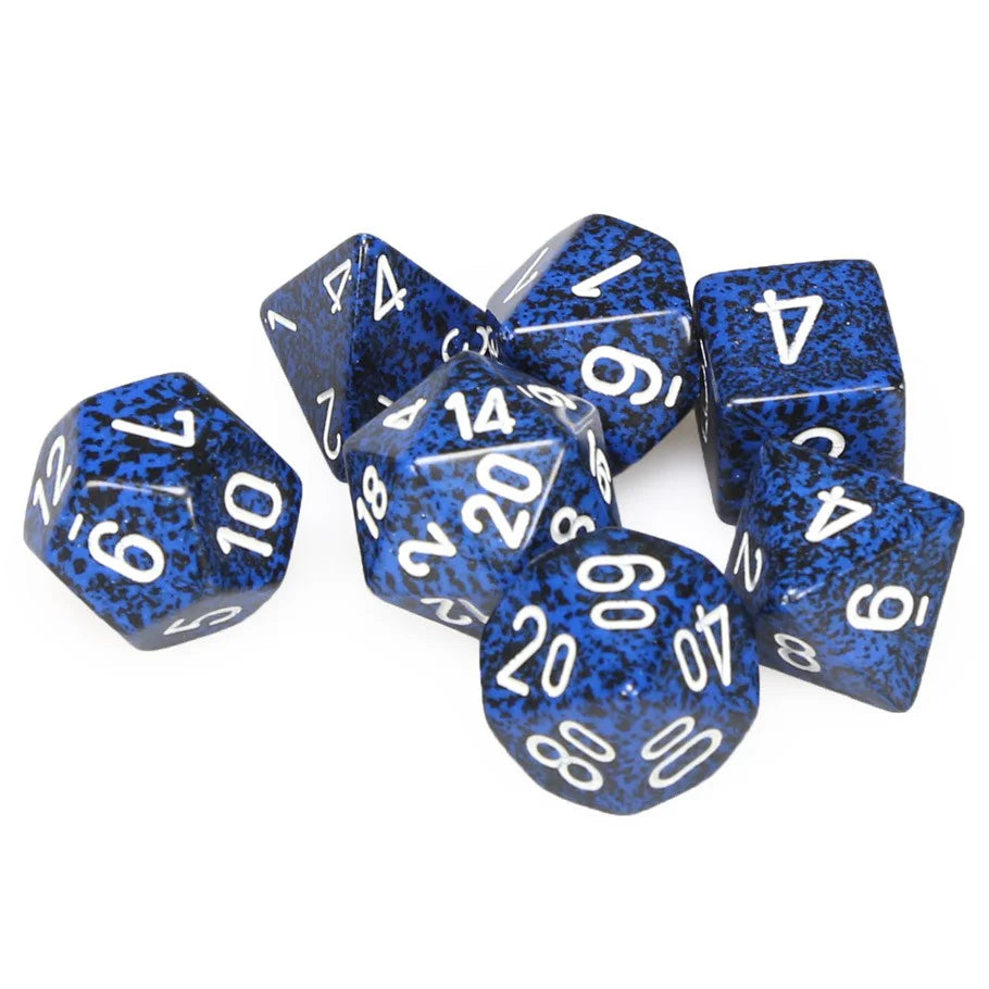 Chessex: Dice Speckled Stealth 7 Dice Set