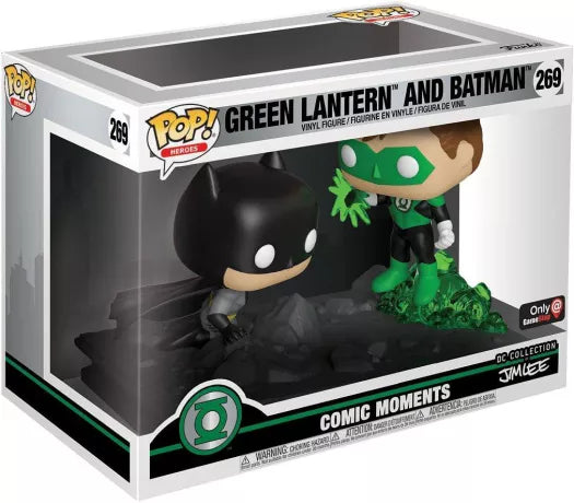 Funko PoP! DC: Green Lantern & Batman (Comic Moments) 271 (Gamestop Exclusive)