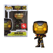 Funko PoP! Marvel: Iron Man (Midnight Suns) 981 ( Glow chase Limited Edition & 2K)