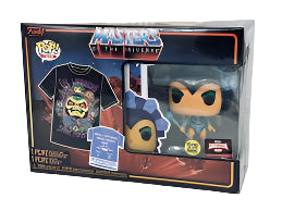 Funko PoP! Masters of the Universe: Evil Warriors of Snake Mountain T-Shirt and 1 Figure (2022 Target Con & Glows in the Dark)(Large)