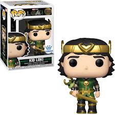 Funko PoP! Loki #900 Kid Loki Metallic Funko Shop Exclusive
