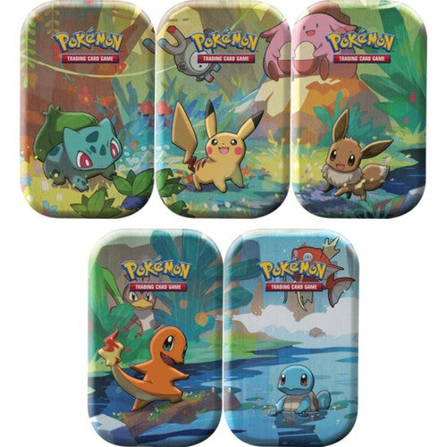 Pokémon TCG: Kanto Friends Mini Tin
