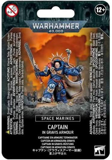 Warhammer: 40,000 - SPACE MARINES: CAPTAIN IN GRAVIS ARMOUR