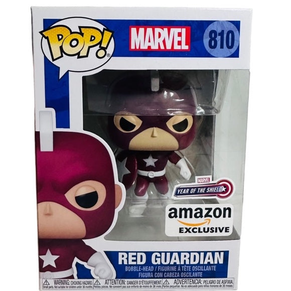 Funko PoP! Marvel: Red Guardian 810 (Year of the Shield)(Amazon Exclusive)