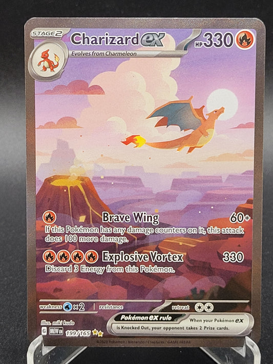 Pokémon TCG: 2023 Charizard ex 199/165 SV: Scarlet & Violet 151