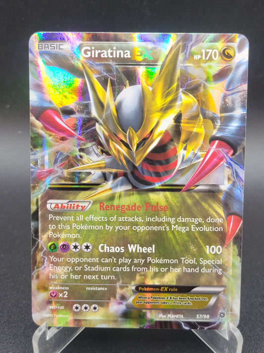 Pokémon TCG: 2015 Giratina EX 57/98 XY: Ancient Origins