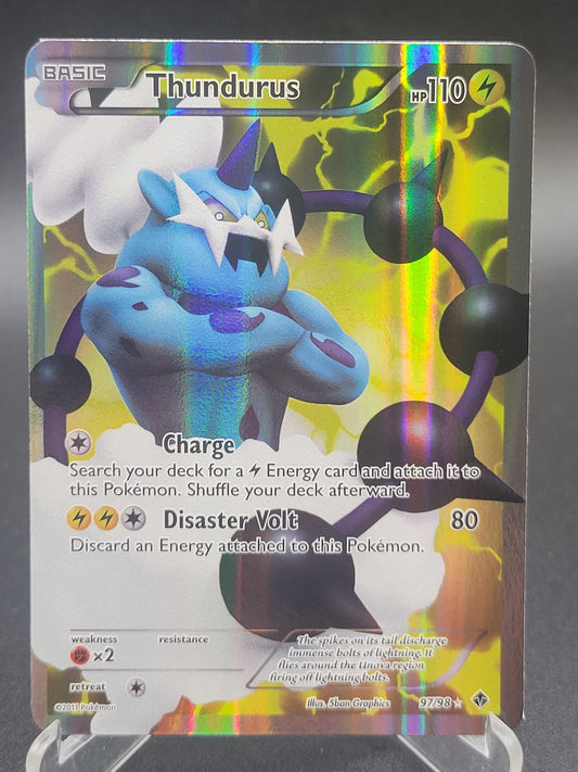Pokémon TCG: 2011 Thundurus 97/98 BW: Emerging Powers