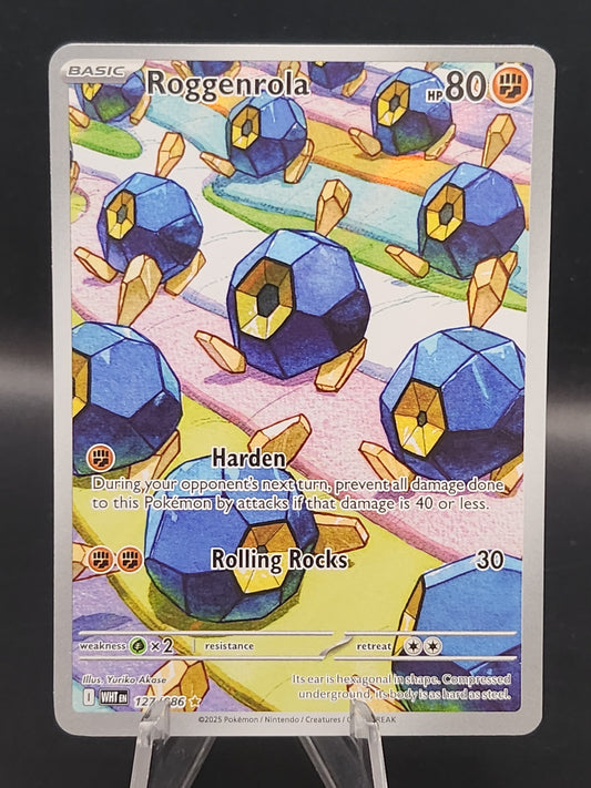Pokémon TCG: 2025 Roggenrola 127/086 SV: White Flare