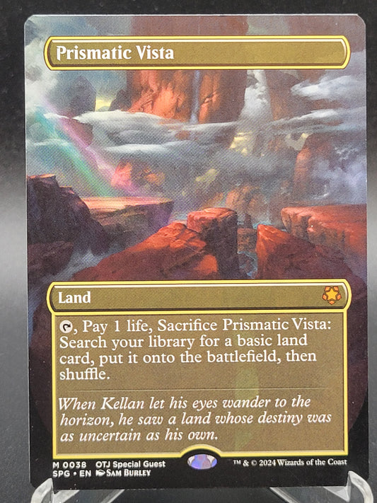 MTG TCG: Prismatic Vista (Borderless) M 0038 SPG: Special Guests