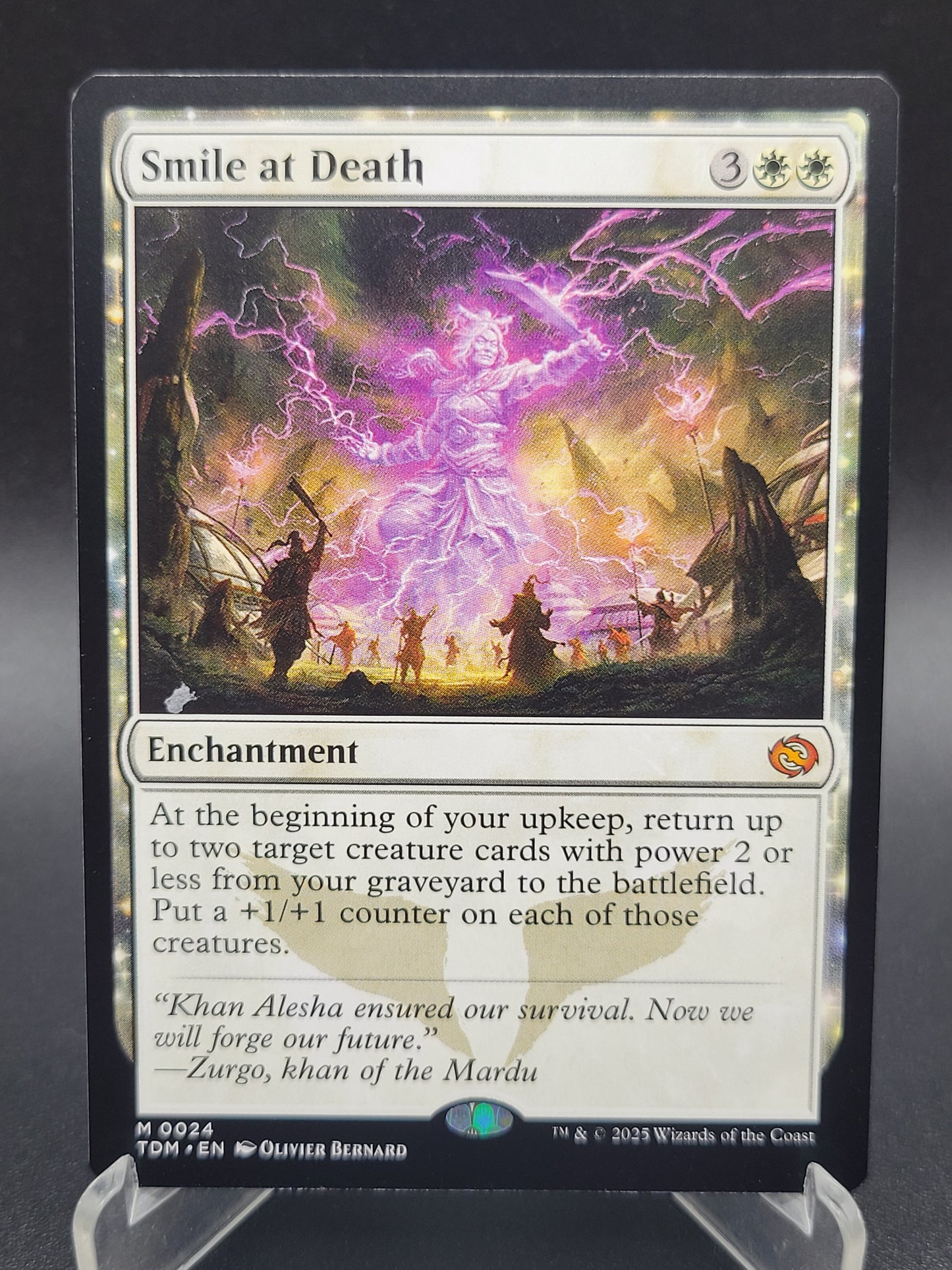 MTG TCG: Smile at Death M 0024 TDM: Tarkir, Dragonstorm