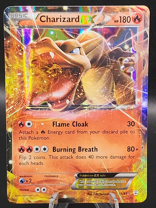 Pokémon TCG: 2016 Charizard EX 11/83 XY: Generations