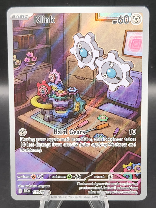 Pokémon TCG: 2025 Klink 139/086 SV: Black Bolt