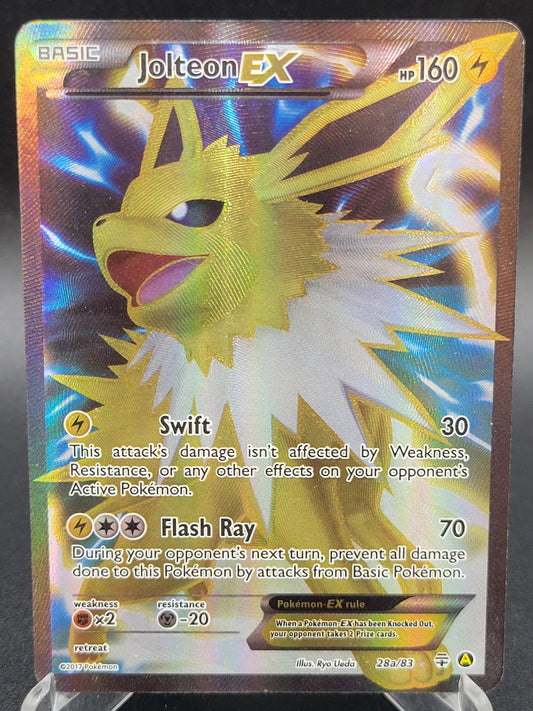 Pokémon TCG: 2017 Jolteon EX 28a/83 XY: Generations Holo