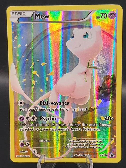 Pokemon TCG 2016 Mew XY110 Black Star Promo