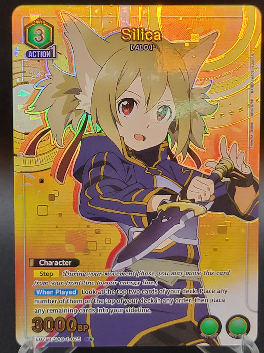 Union Arena TCG: Silica (075) (R*) UE07BT: Sword Art Online