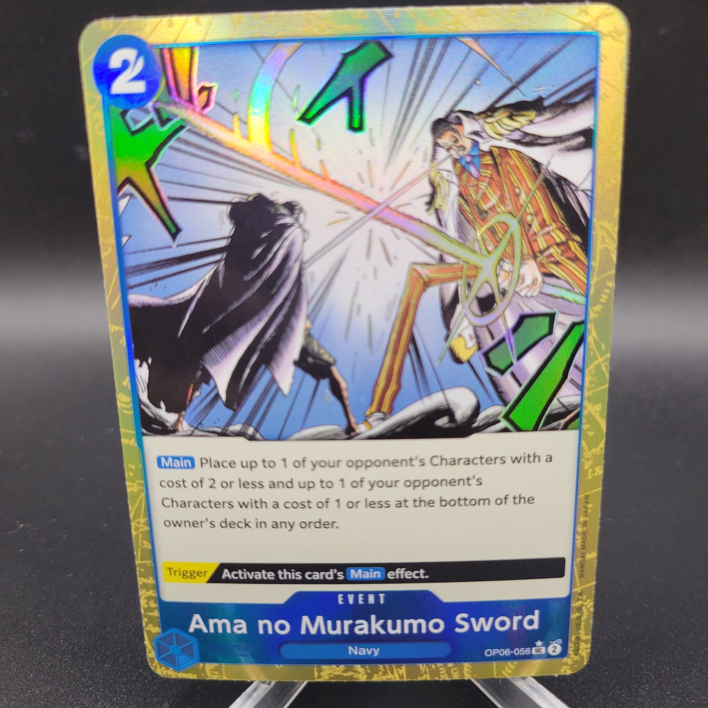 One Piece TCG: Ama no Murakumo Sword OPO6-056 UC Wings of the Captain