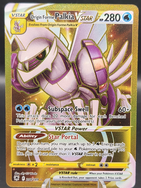 Pokémon TCG: 2022 Origin Forme Palkia Vstar 208/189 SWSH: Astral Radiance