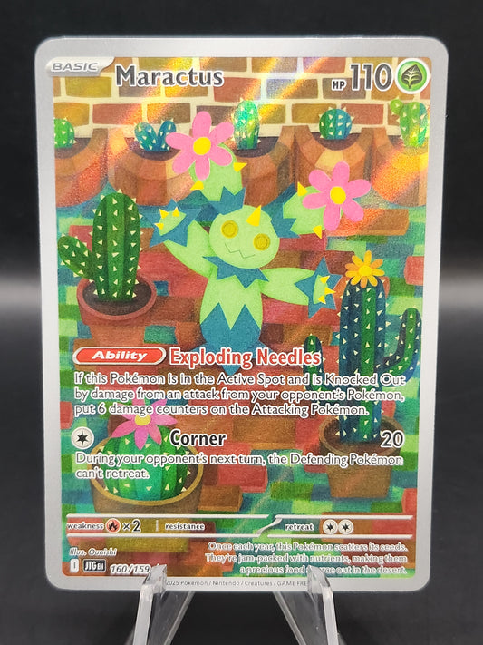 Pokémon TCG: 2025 Maractus 160/159 SV: Journey Together